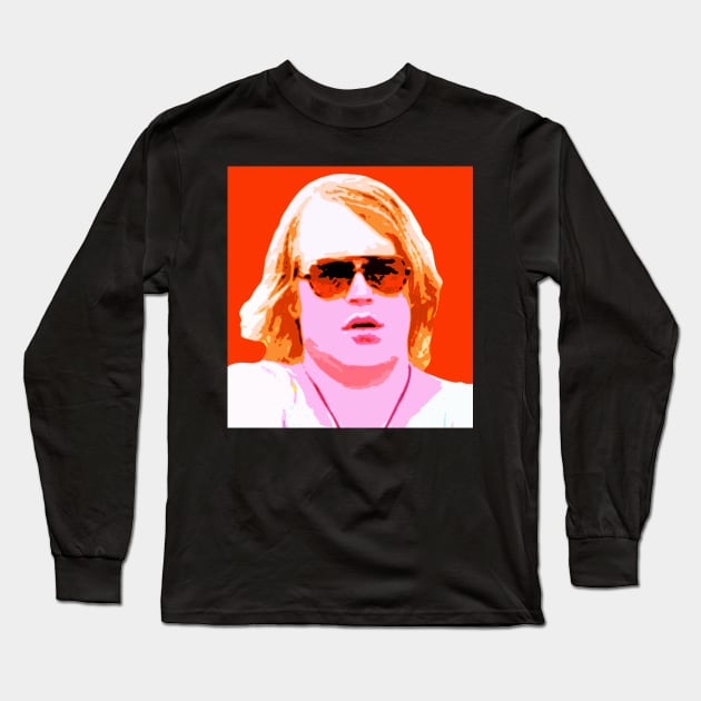 philip seymour hoffman Long Sleeve T-Shirt by oryan80